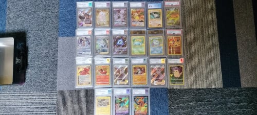 Pokemon slabs graded kaarten