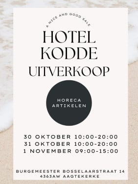 Leegverkoop horecaspullen en servies/glazen