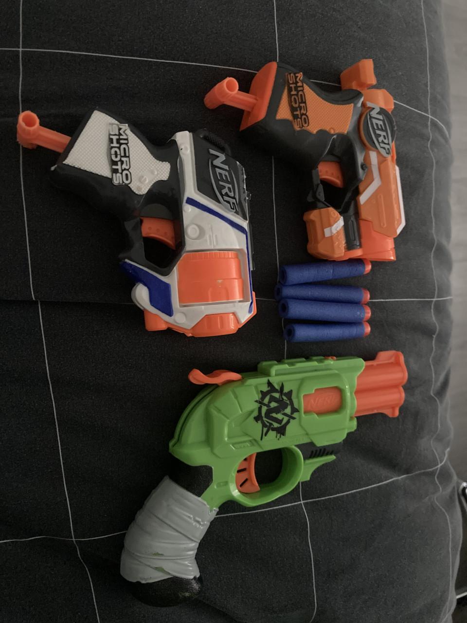 Nerf pistolen