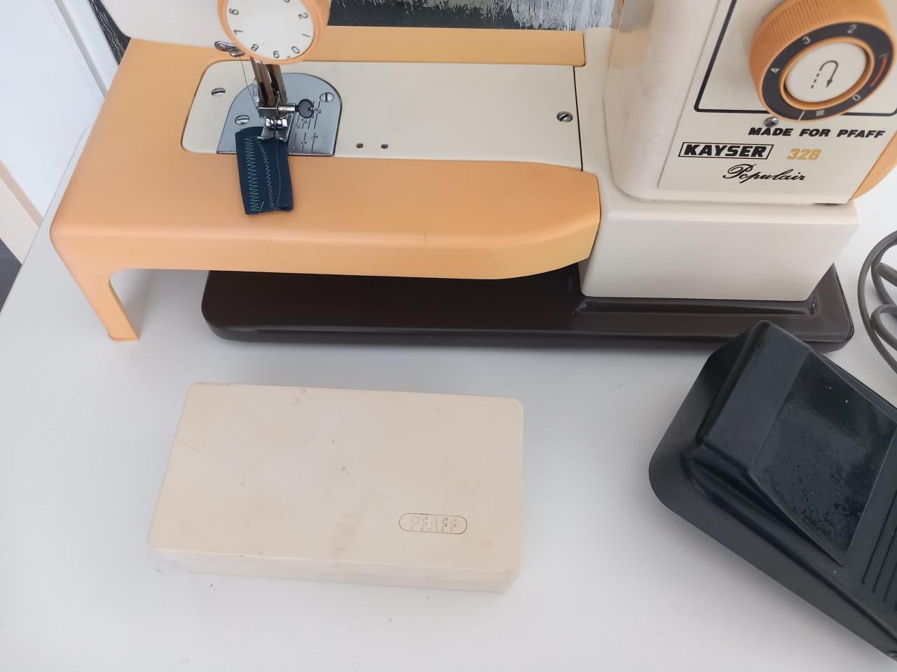 PFAFF/KAYSER vrije arm zig-zag naaimachine