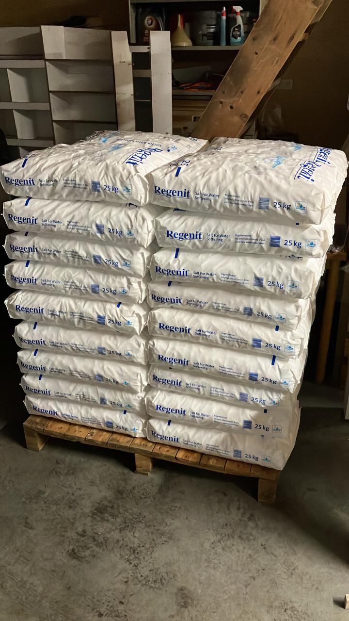 Regenit Zouttabletten zak 25KG