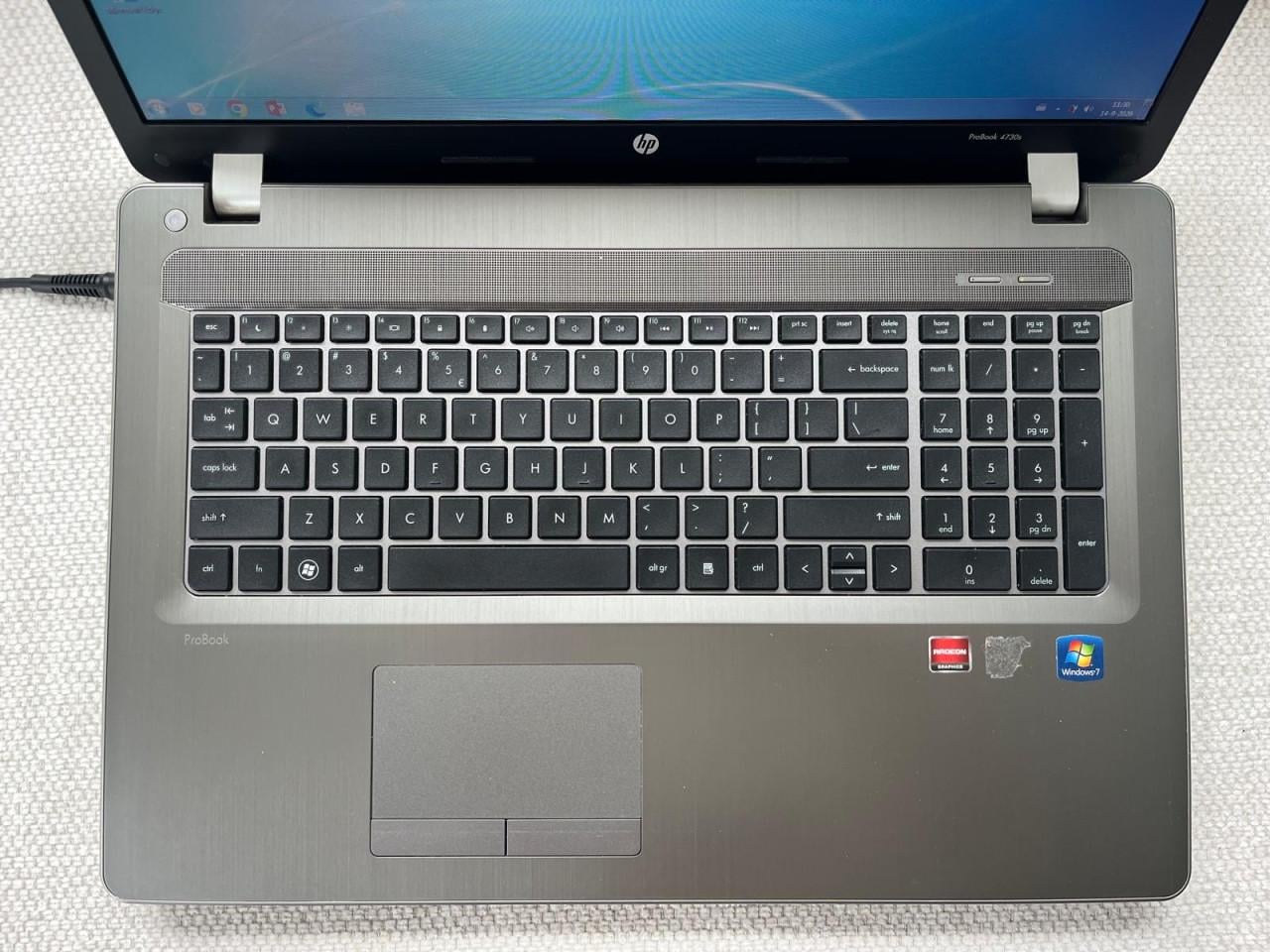 HP laptop met hoes