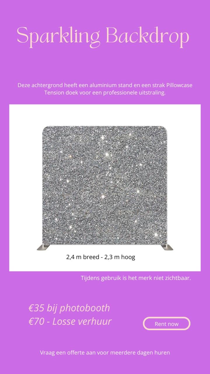 Backdrop/achtergrond te huur