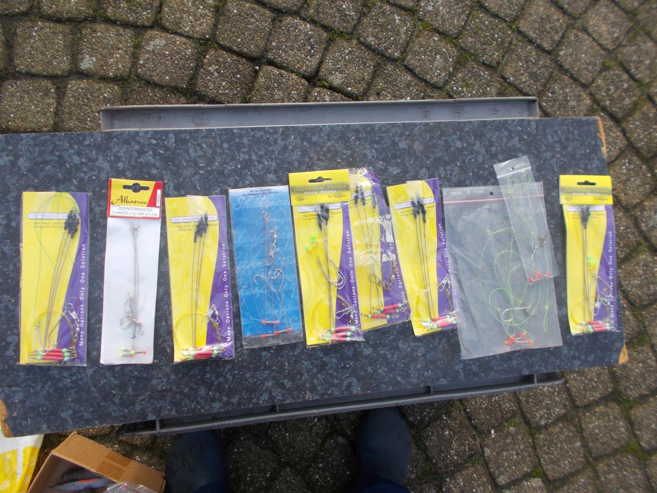 10 zeevisonderlijnen voor de zee (boot) visserij