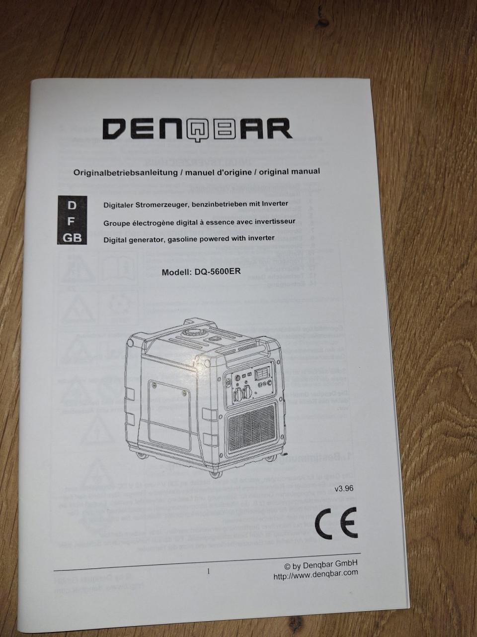 Te Koop  aggregaat 5.6Kw 230 Volt met afstandsbediening