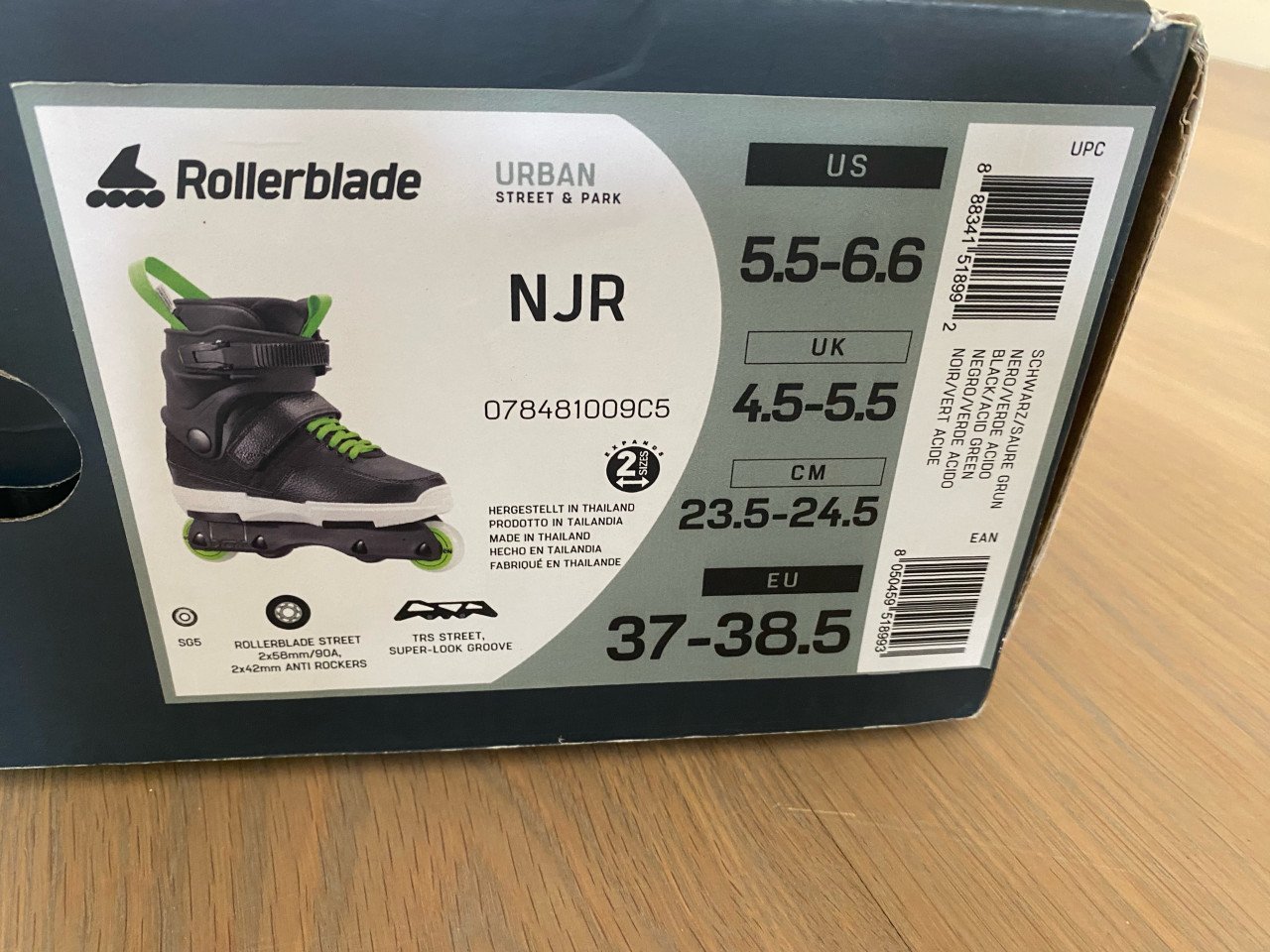 Rollerblade stuntskates - maat 37-38.5
