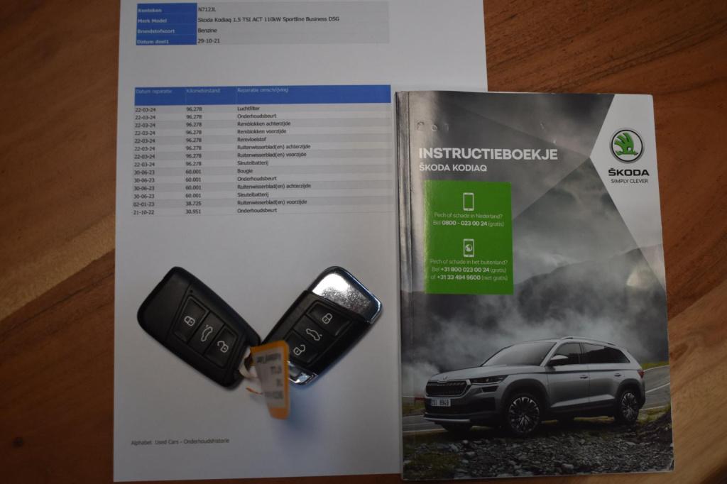 Skoda Kodiaq 1.5 tsi sportline | mj22 | trekhaak | canton | camera | adapti