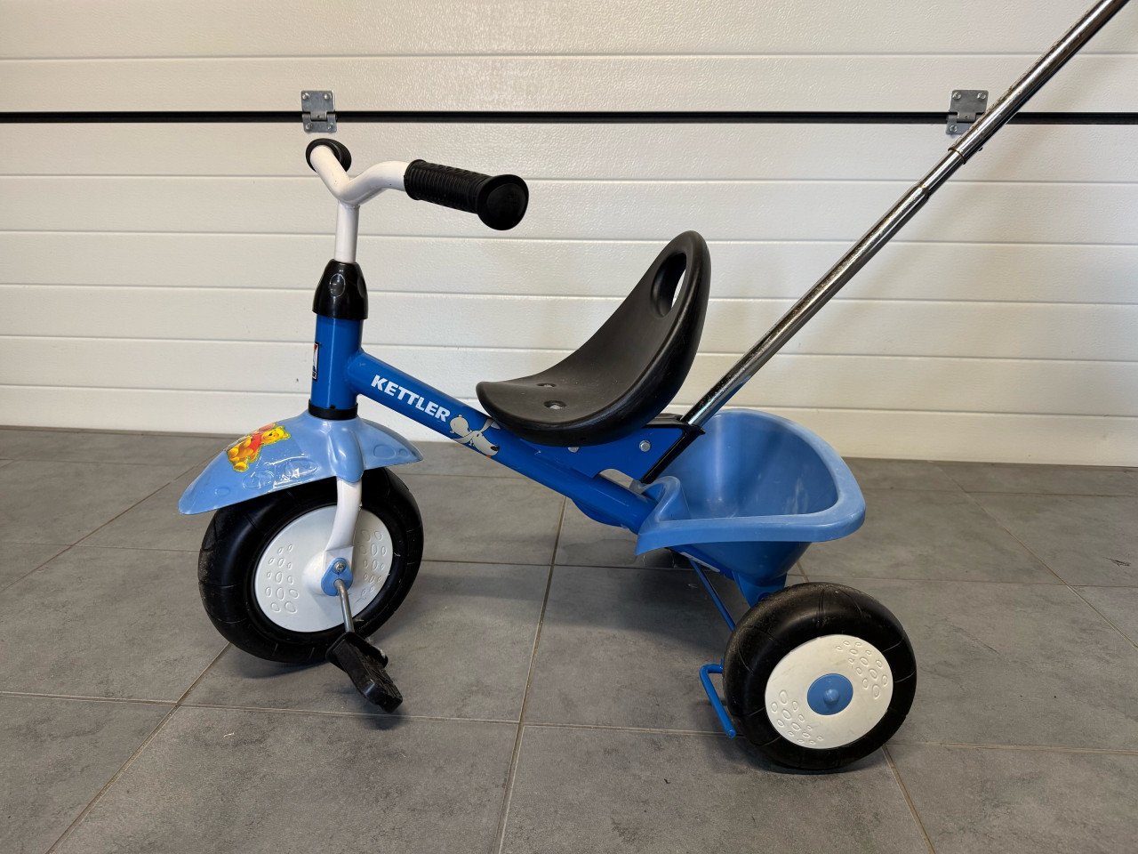 Kettler driewieler met duwstang