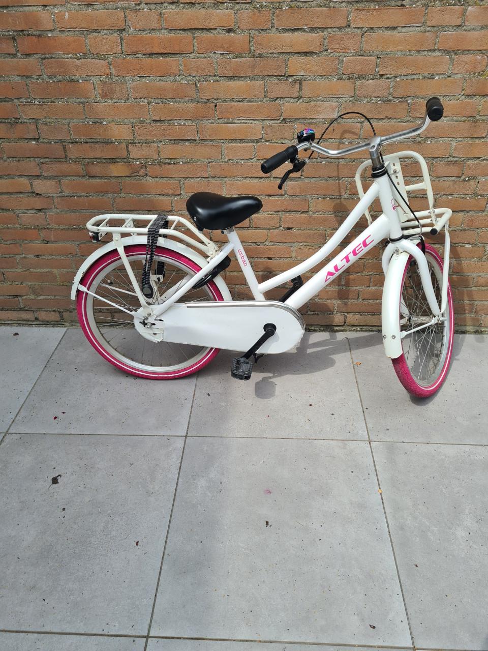 Meisjes fiets 18 inch