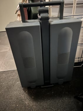 Zonnebank op wieltjes