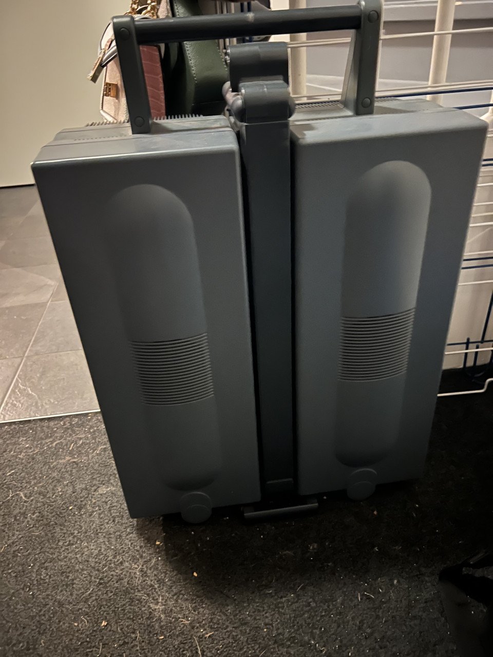 Zonnebank op wieltjes