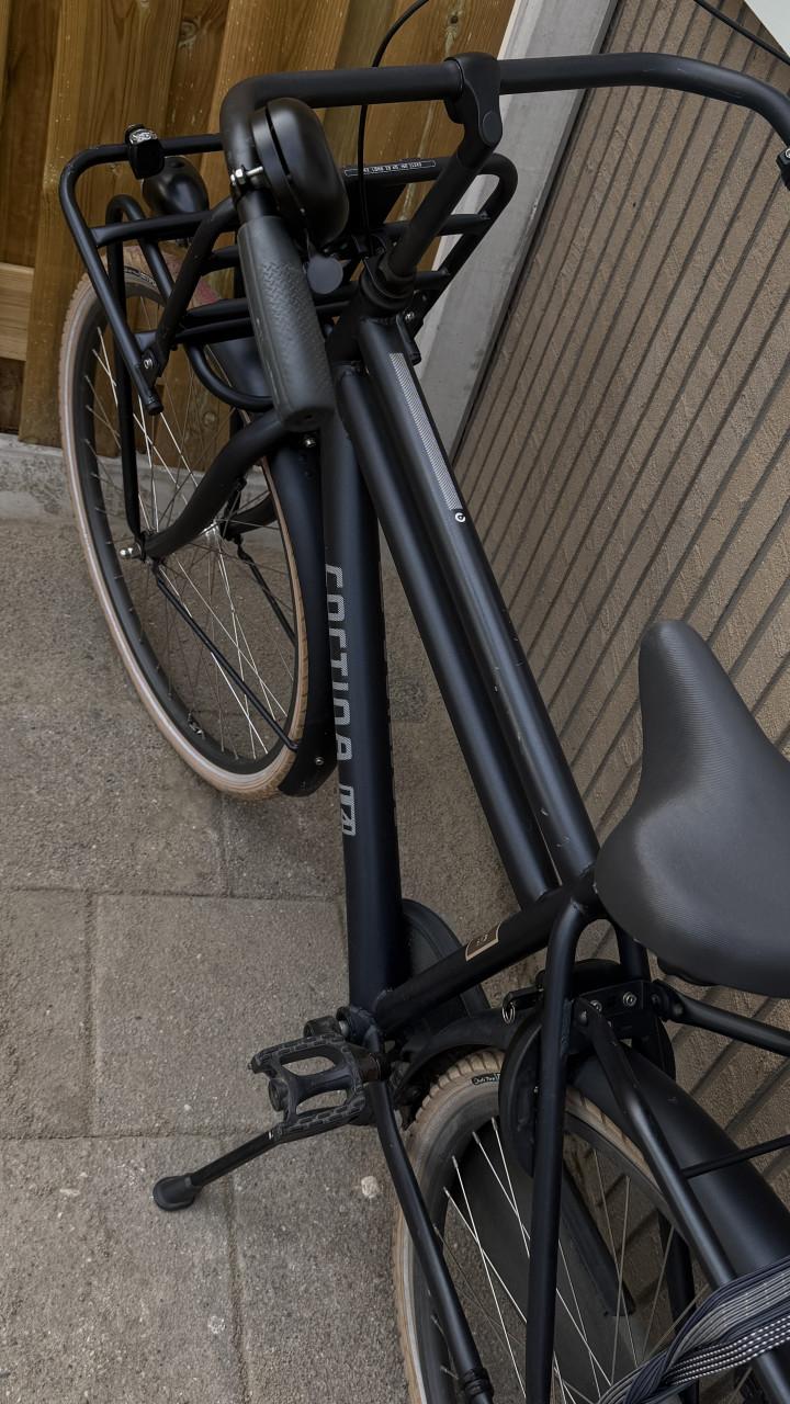 Cortina jongens fiets