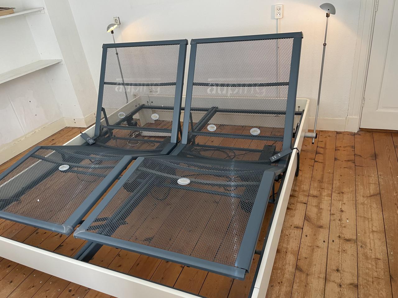 Auping ombouw bed met elektrisch latten bodem 2 x 90 x 200