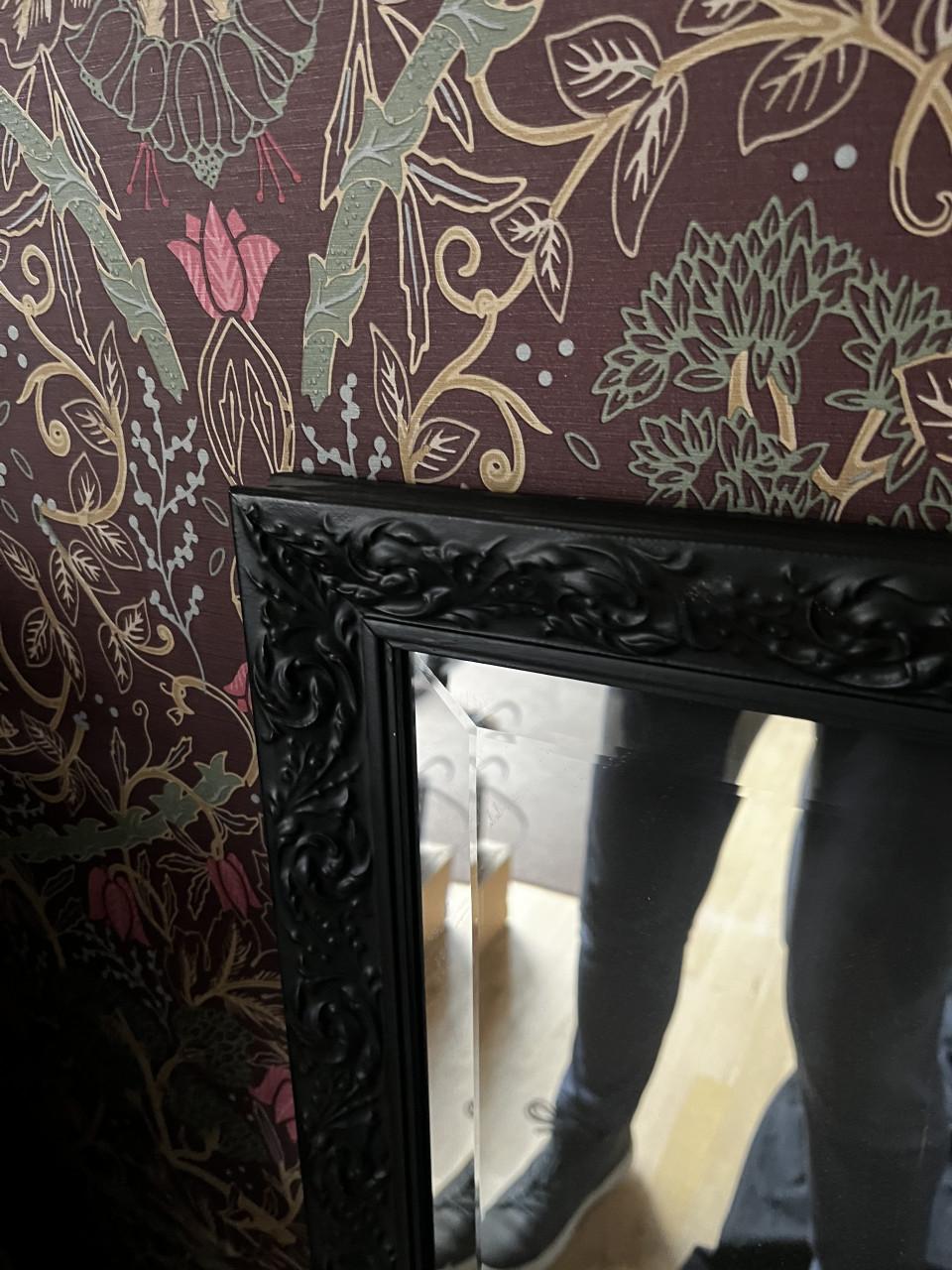 Brocante - facet geslepen-spiegel