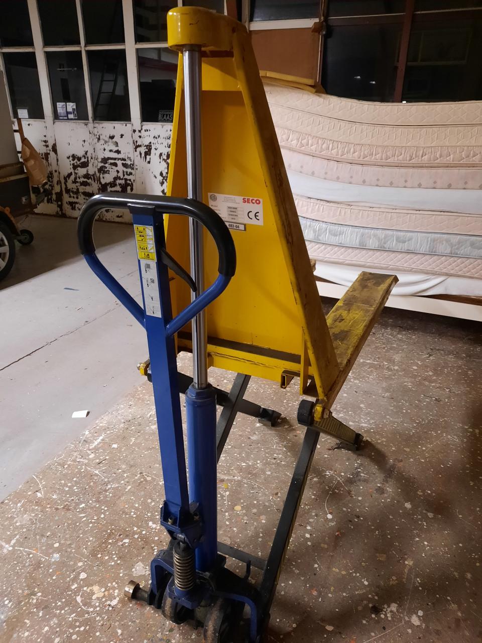 Palletwagen palletheffer hoogheffer