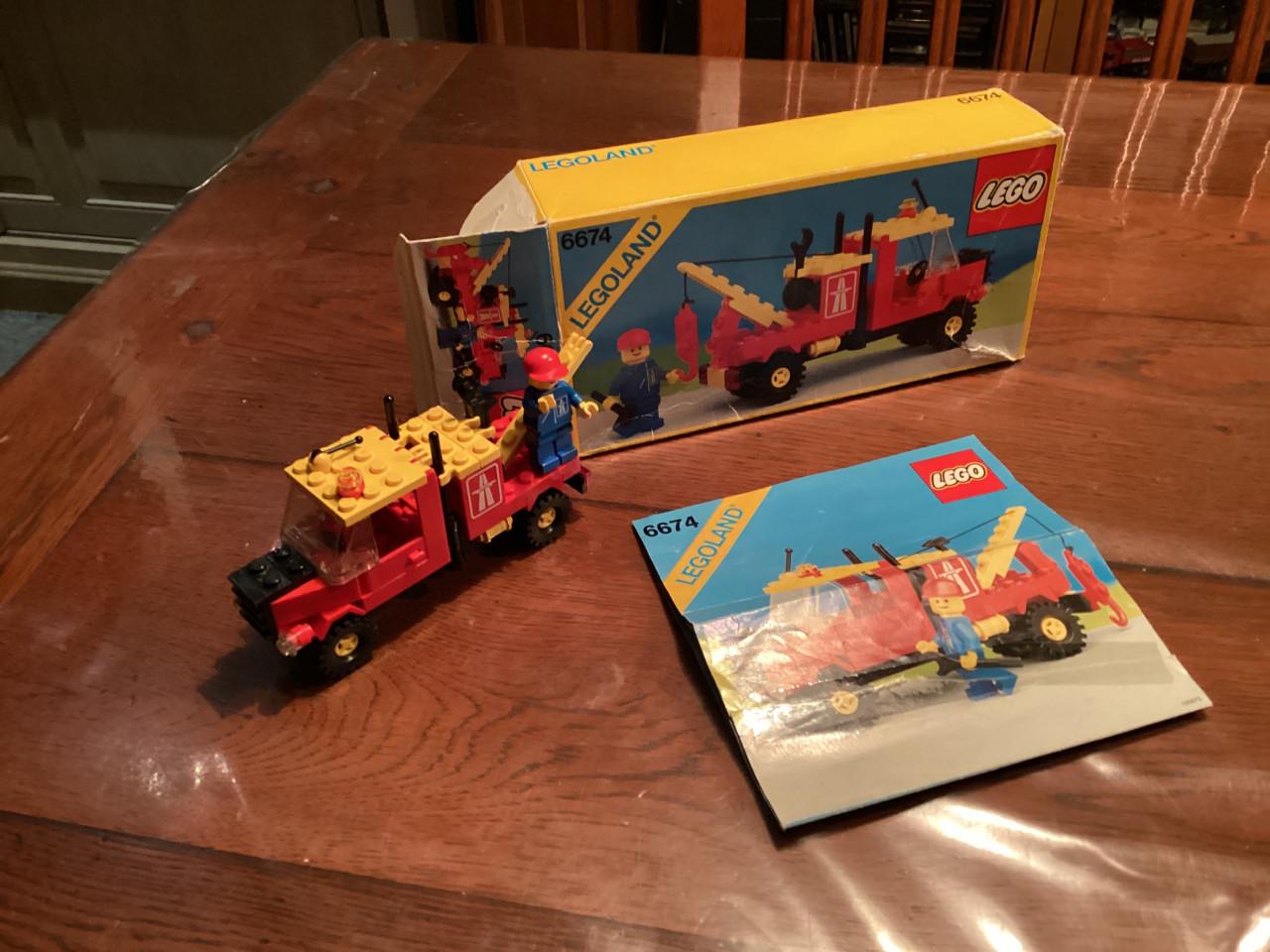 Legoland set 6674 bergingsvrachtwagen