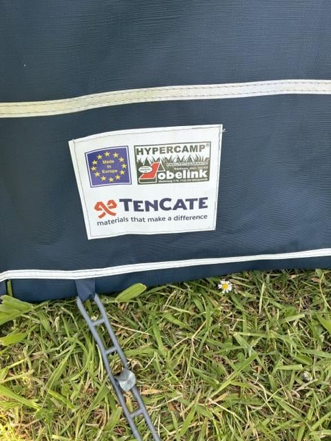 Luifel, Hypercamp van Obelink, omloopmaat 8.85 m