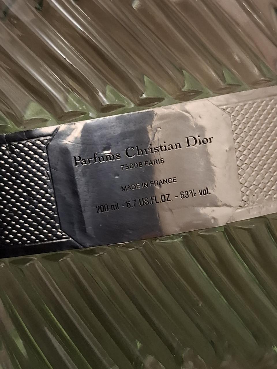 Christian Dior eau sauvage after shave lotion 200ml