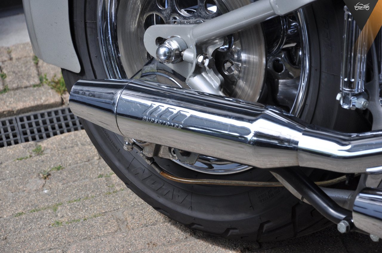 Harley-Davidson FLSTF Fatboy Grey Ghost special