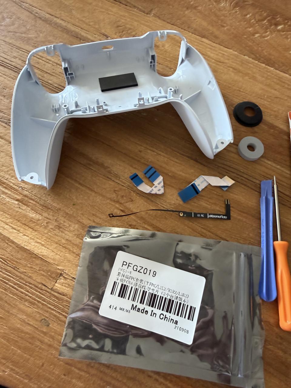 Custom PS5 controller met (4) backpaddles en custom sticks