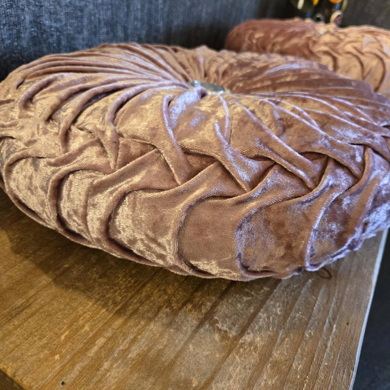 Hotel Chique velvet kussens roze/lila