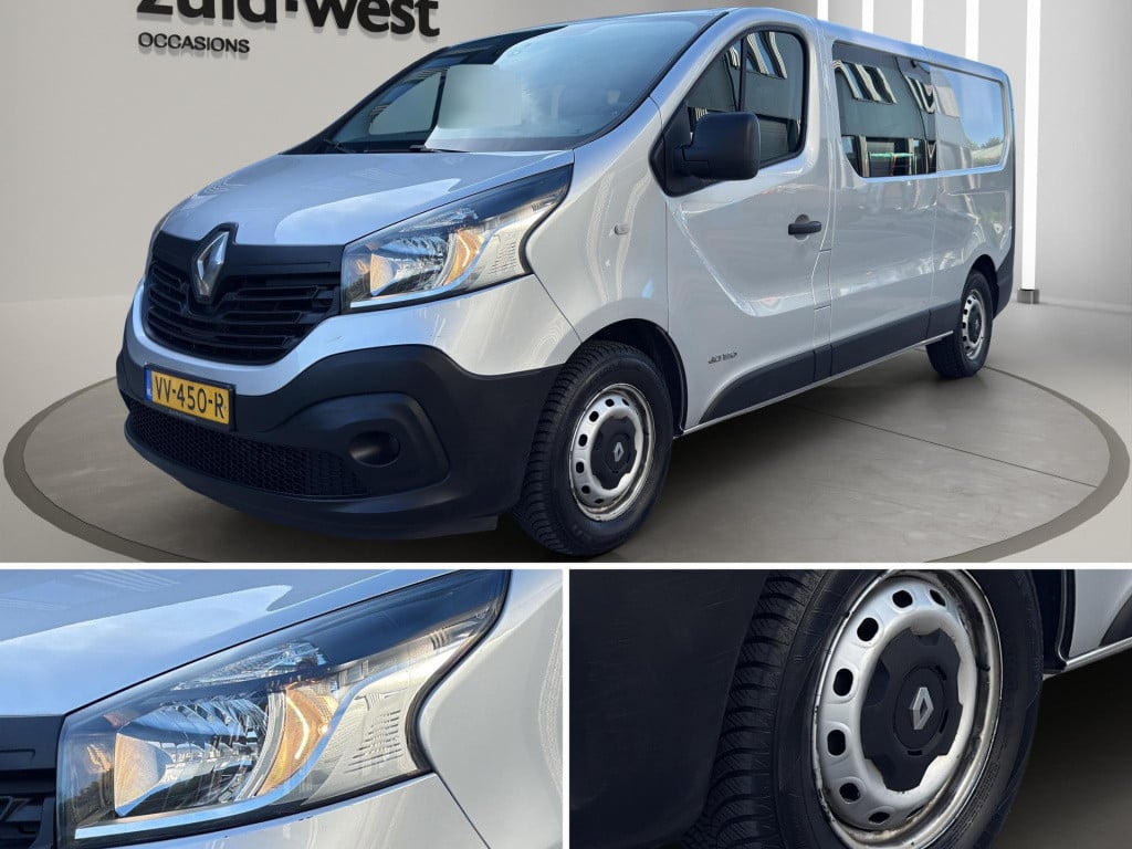 Renault Trafic 1.6 dci t29 l2h1 dc dubbele cabine 6 zits