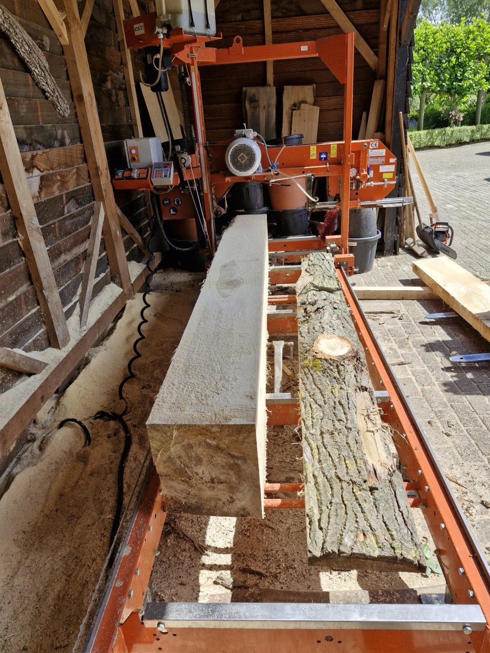 Tuinhout planken, palen, balken enz