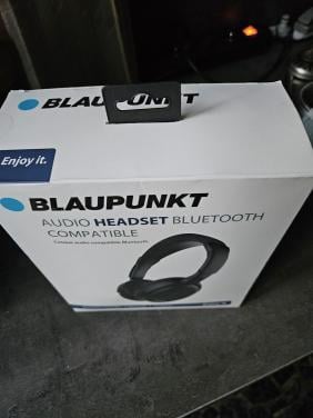 Nieuw duits blaupunkt bluetooth audio headset koptelefoon,