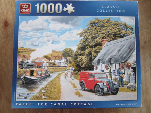 T.e.a.b. King puzzel van 1000 stukjes, Parcel for Canal Cottage.