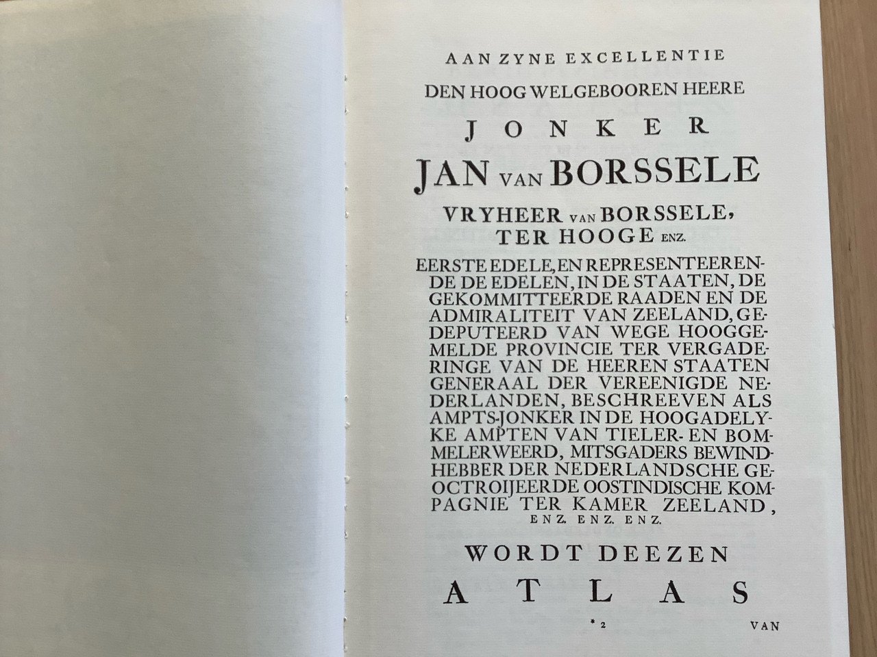 Atlas van Zeeland. Facsimile 1975. Naar stuatie 174-1752. Hattinga