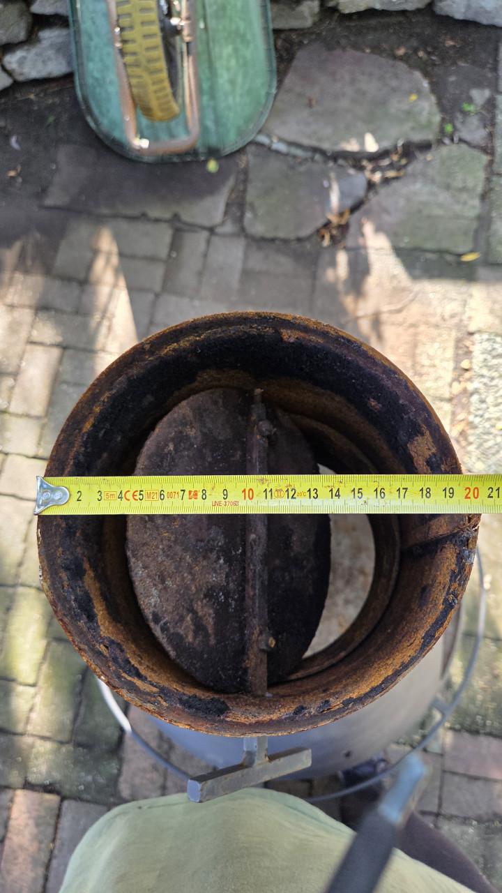Gebruikte vuurkorf / tuinhaard voor gezellige avonden