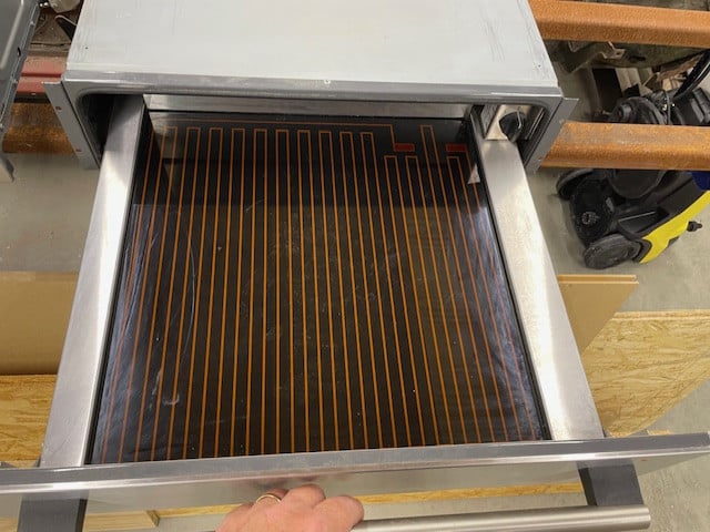 Siemens warmhoudlade