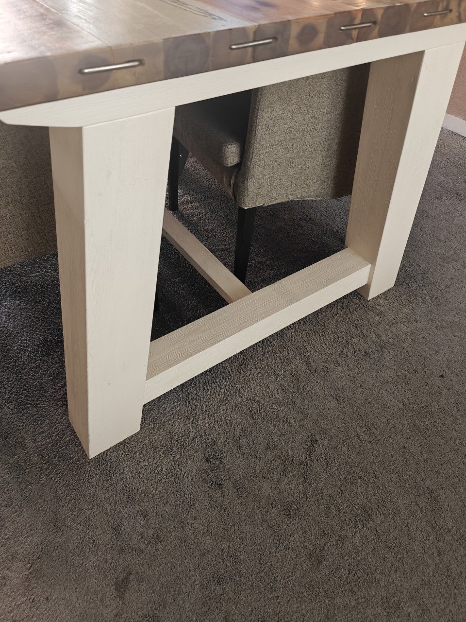 Landelijke eettafel