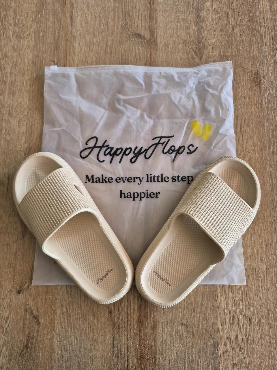 Happy flops creme maat 40/41 NIEUW