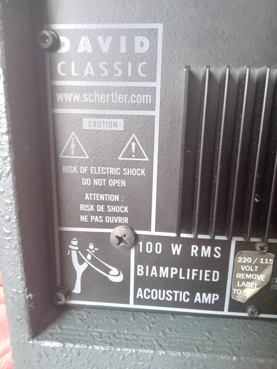 Schertler Versterker 100 watt