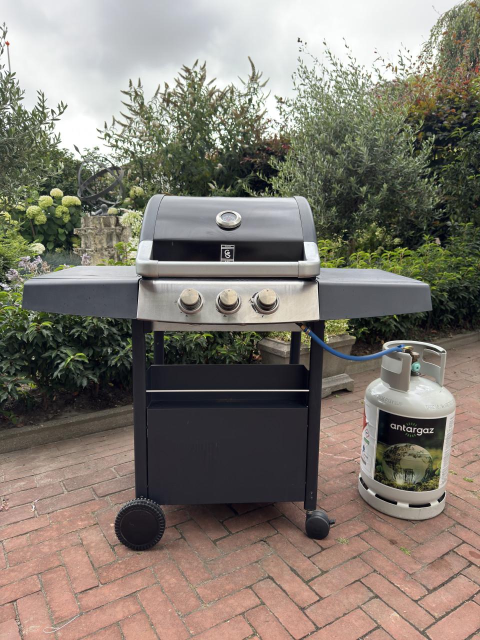 Gas-BBQ Intratuin GardenGrill met volle gasfles & grilplaat