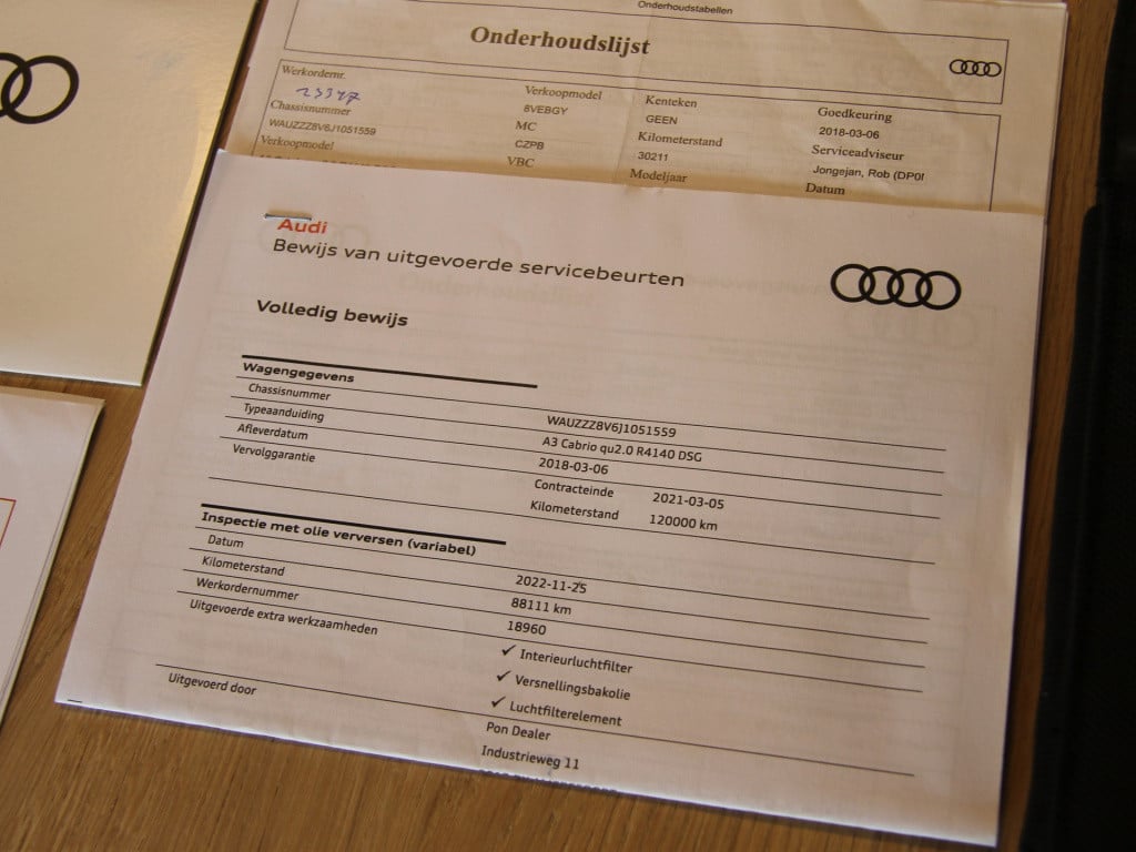 Audi A3 cabriolet 2.0tfsi 190pk quattro s-tronic | s-line | leder