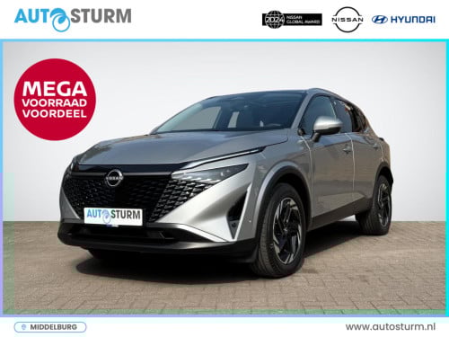 Nissan Qashqai 1.3 mhev n-connecta panoramadak private lease € 599 /maand!