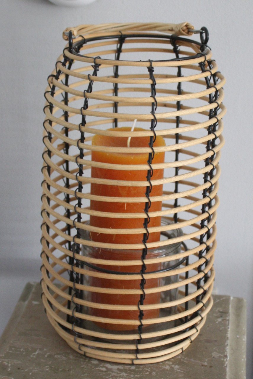 Houten theelicht houder nr2
