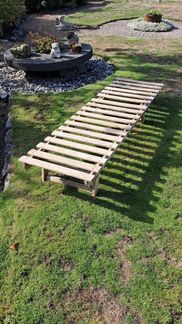 Tuinbank, verstelbaar.