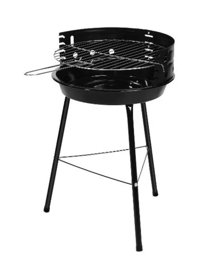 Nieuwe houtskolen bbq