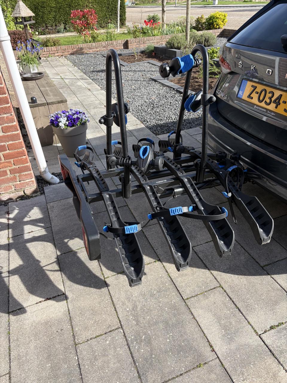 Fietsendrager Hapro voor 4 fietsen