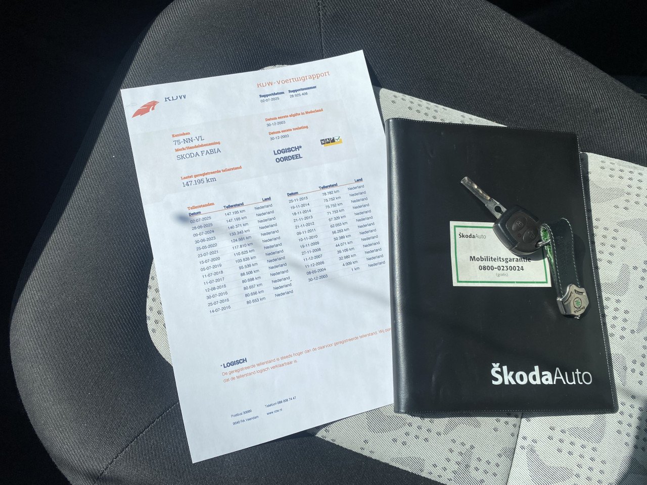Skoda Fabia 1.4 55KW 2003 Grijs NAP | NIEUWE APK!