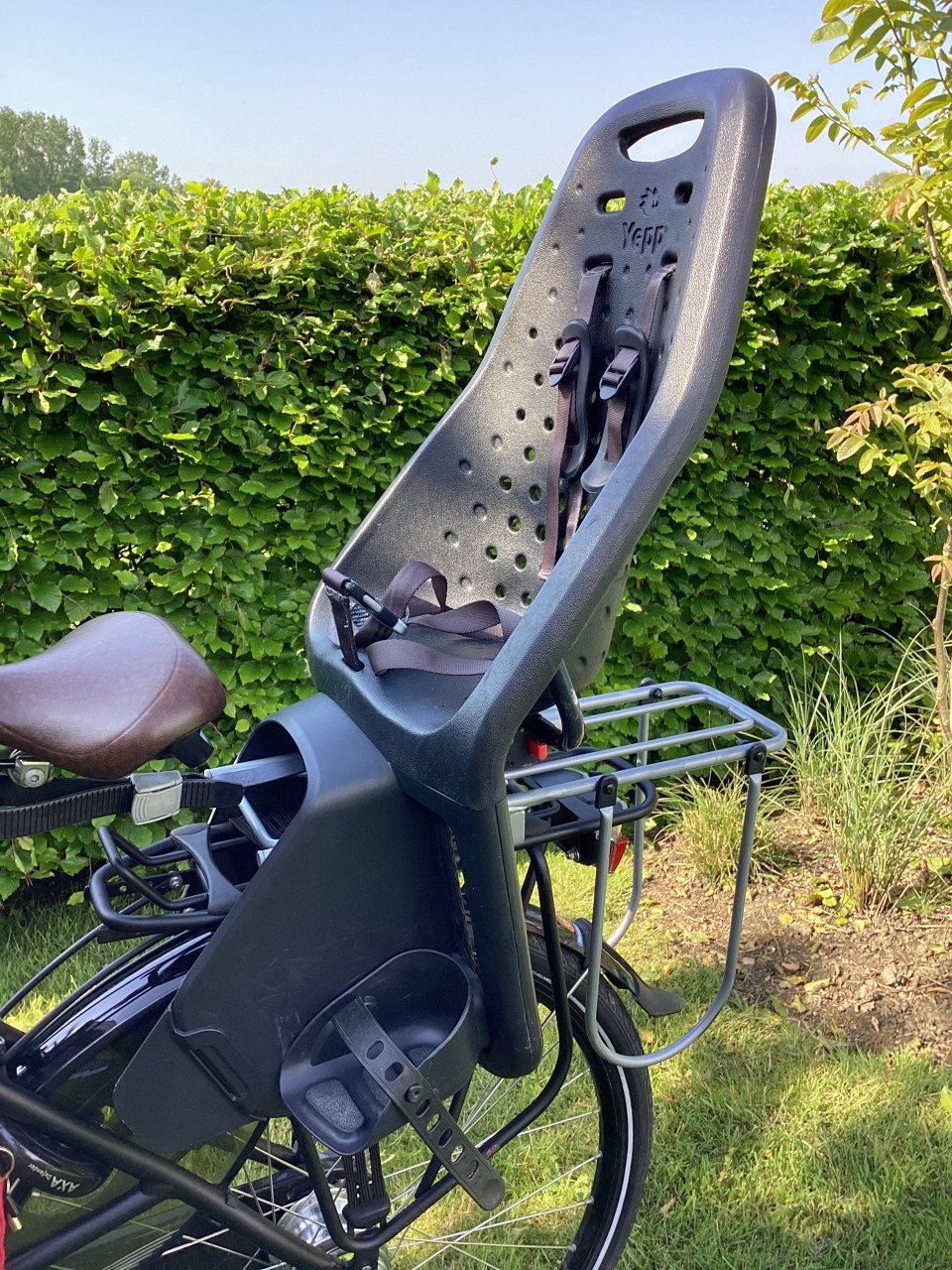 Gazelle Bloom moederfiets incl. achterzitje en bagagedragerverlenger