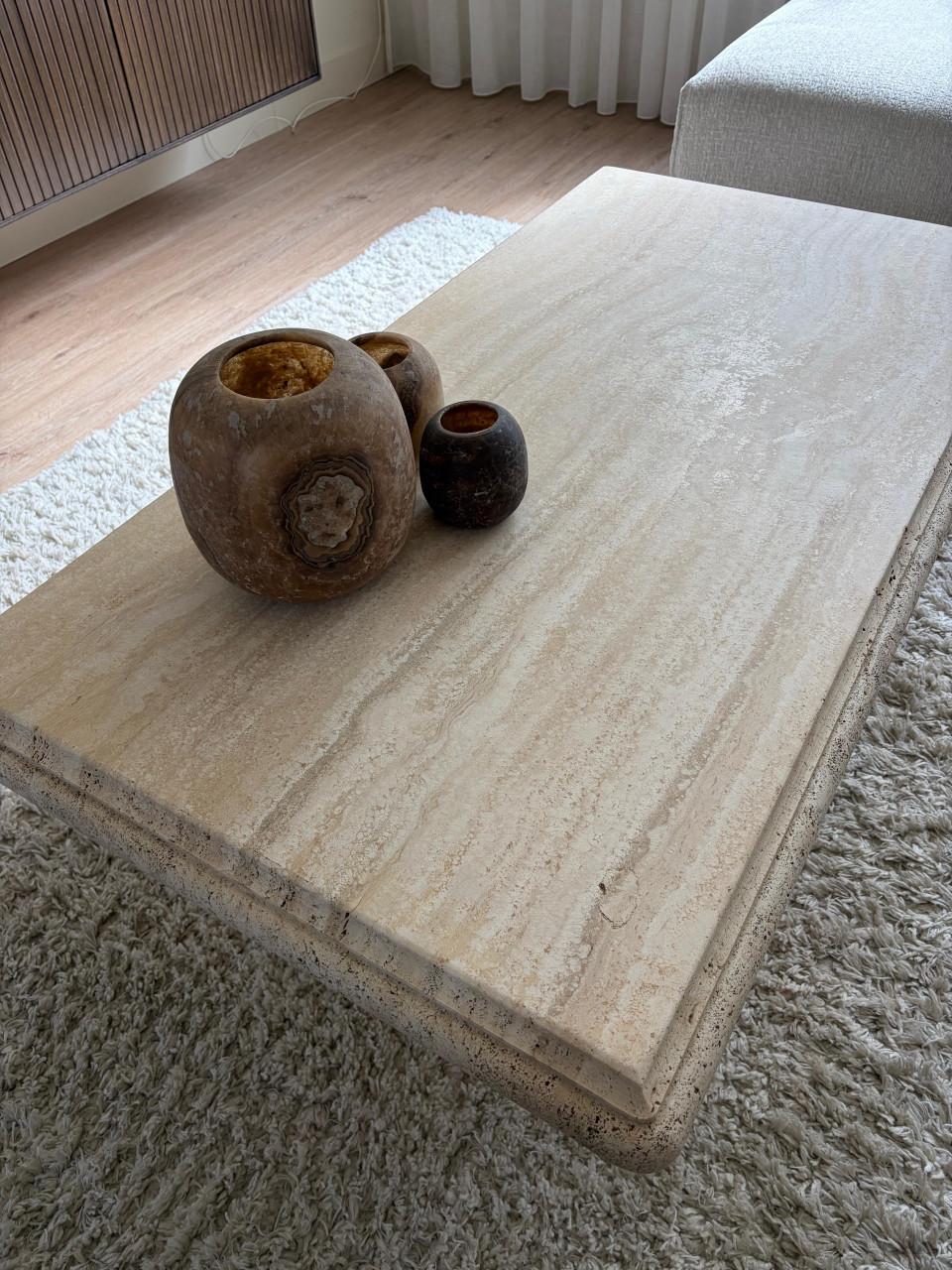 Salontafel travertin