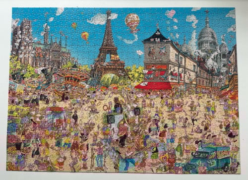 Puzzel 1000 stukjes