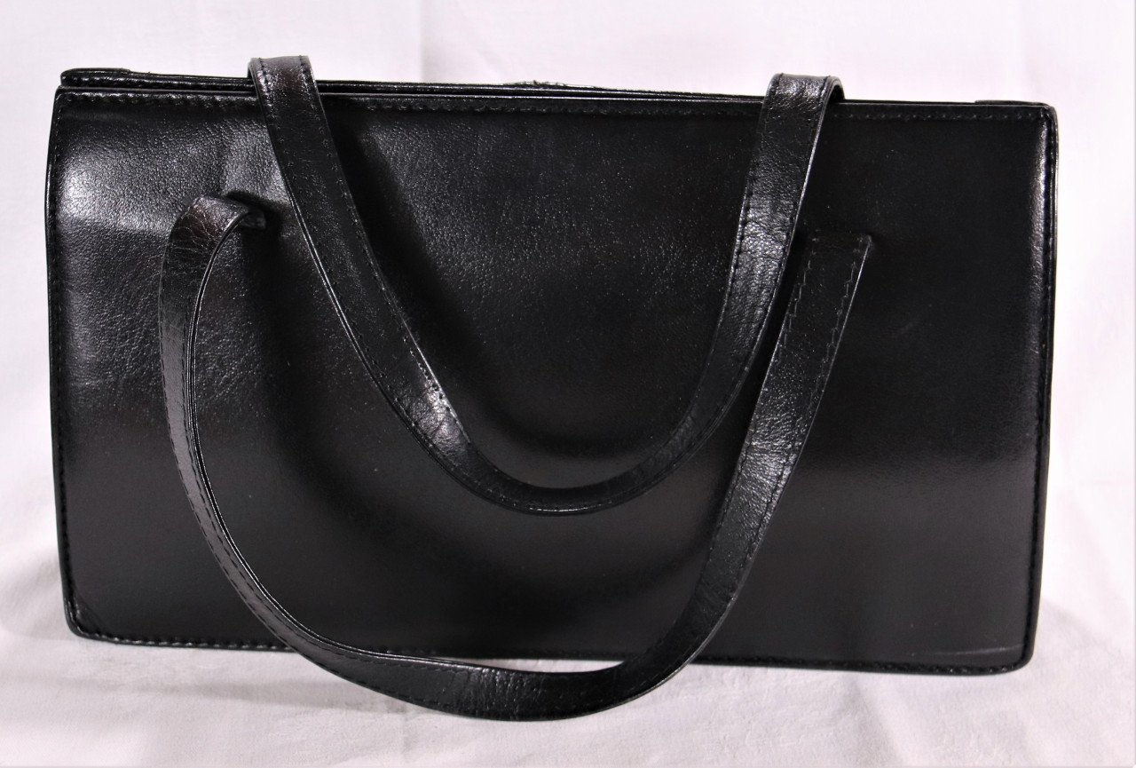 Vintage dames handtas( leer )