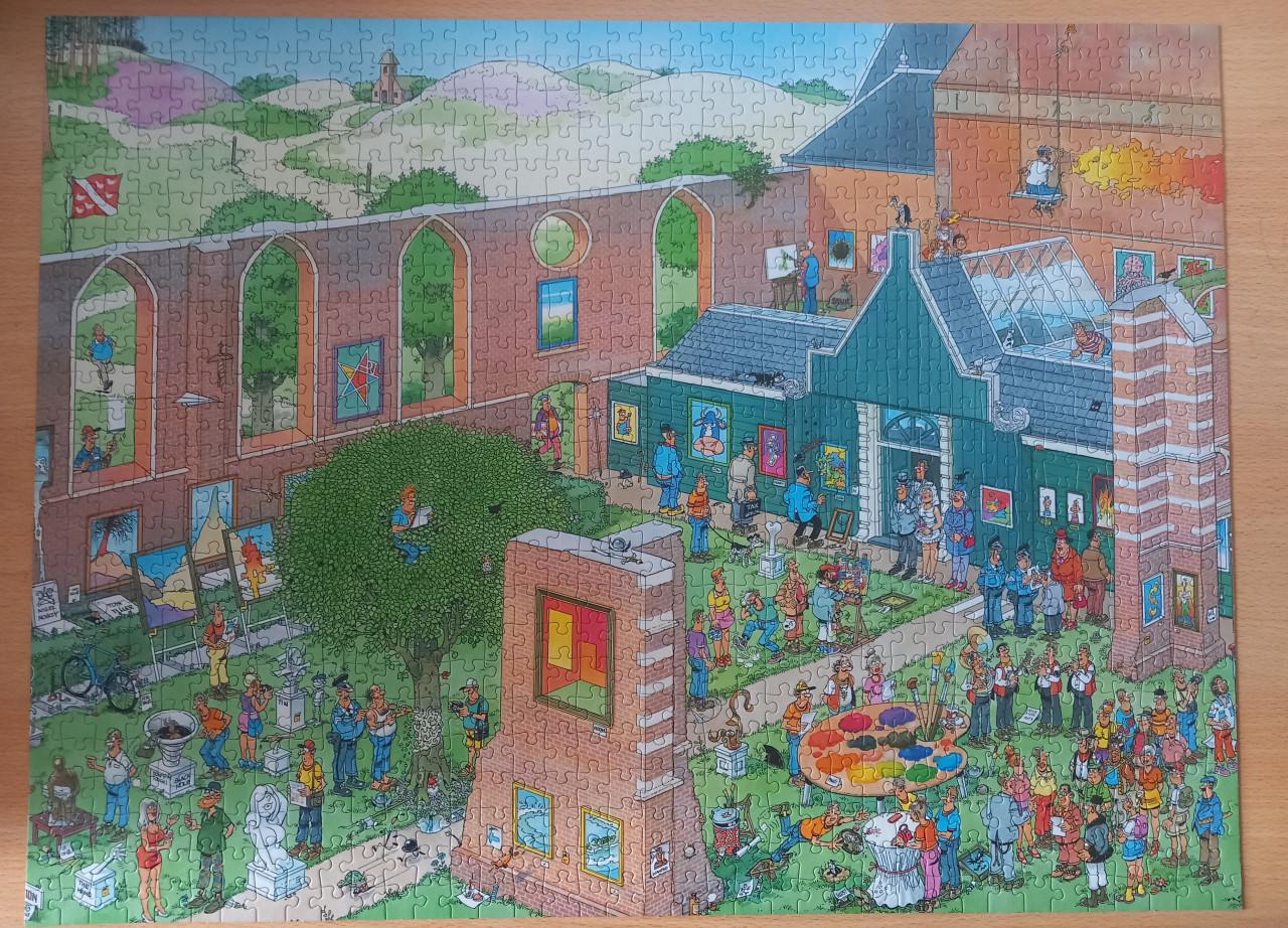 Jan van Haasteren The Art Market