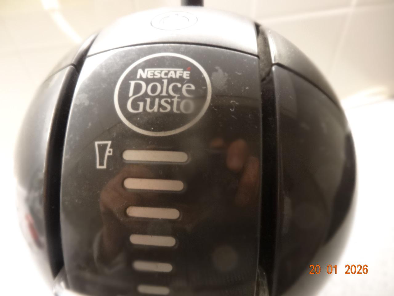 Perfect werkrnd krups Nescafe Dolce Gusto coffee apparaat