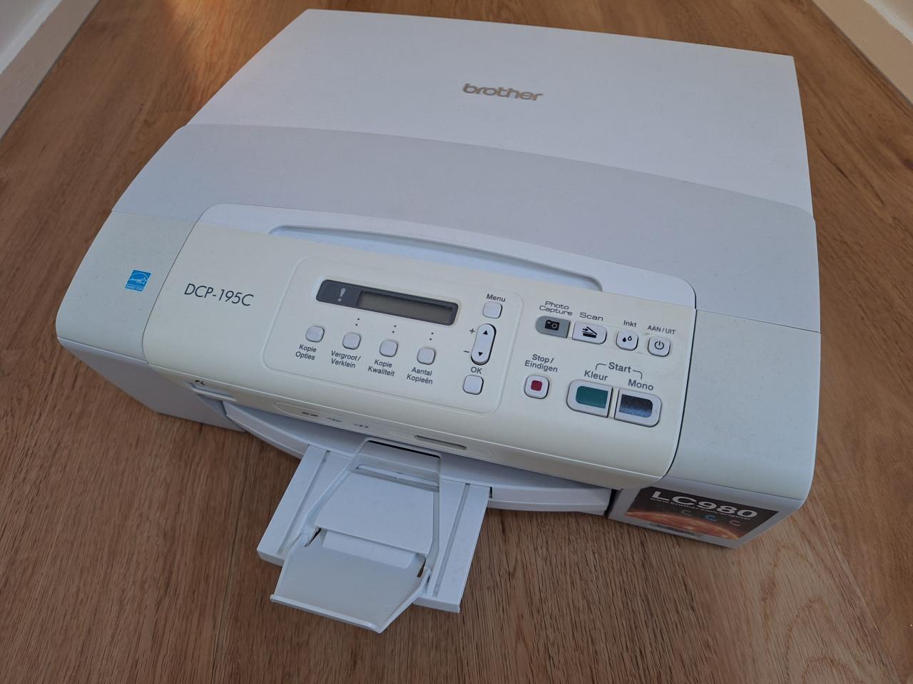Brother DCP-195C all-in-one printer scanner enz.